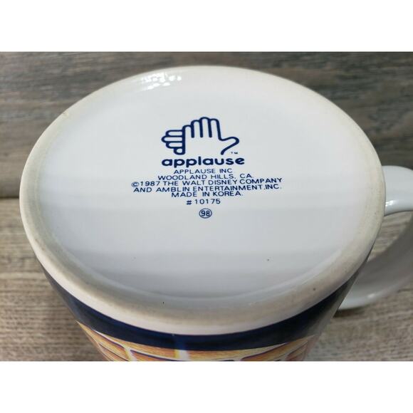 Disney 1987 Who Framed Roger Rabbit Coffee Mug Vintage - Picture 9 of 9